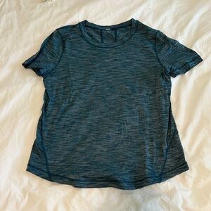 Lululemon Heathered Aqua T-shirt